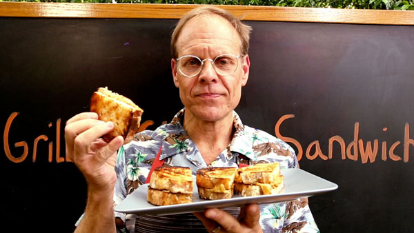 Grilled Grilled Cheese presented by Alton Brown