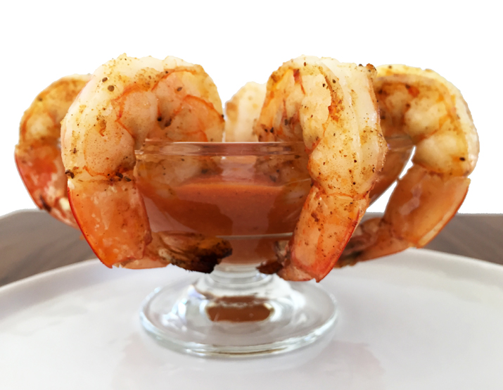 Alton Brown's Good Eats Shrimp Cocktail Recipe