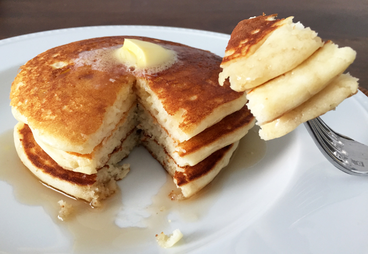 Alton Brown's pancakes