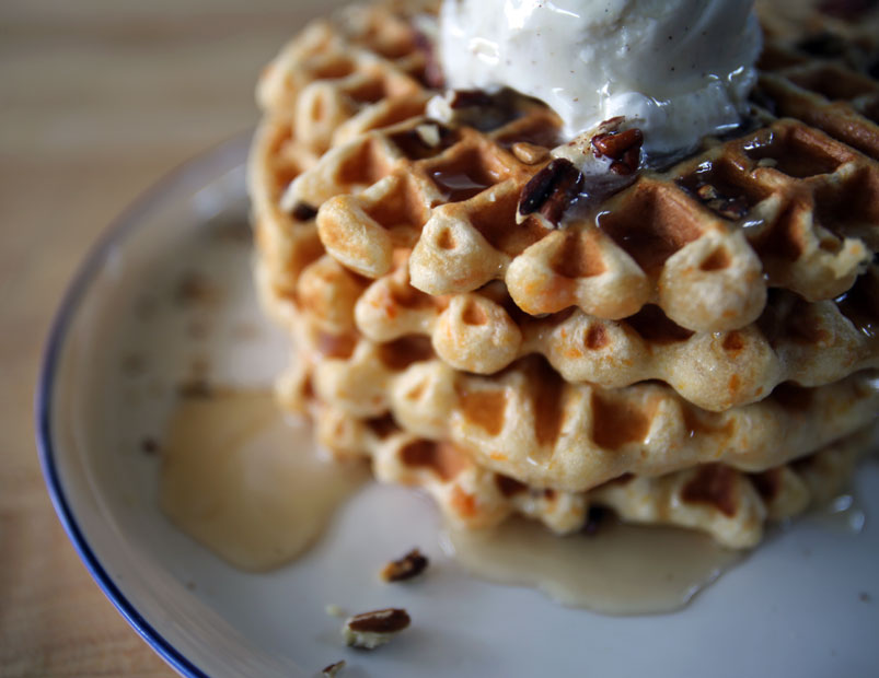 Sweet Potato Waffles