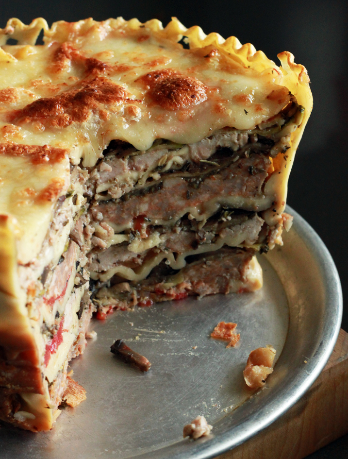 Alton Brown's Slow-Cooker Lasagna Recipe