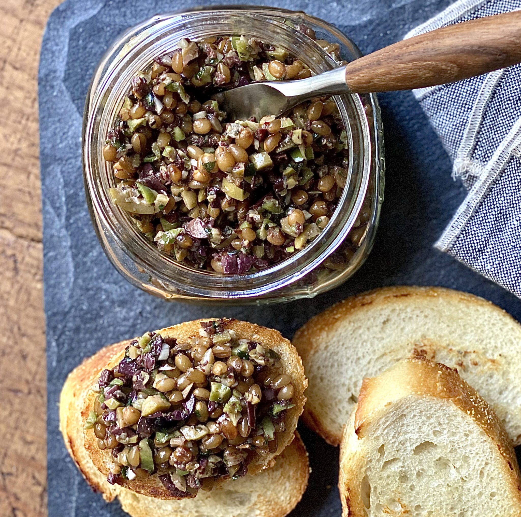 Wheat Berry Tapenade with Kalamata Olives Recipe Alton Brown