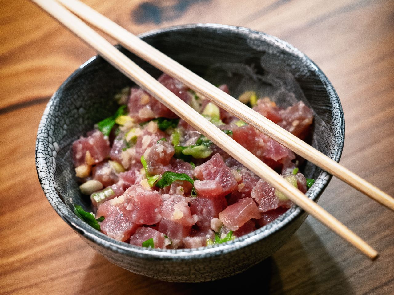 Ahi Tuna Poke from Good Eats: The Return