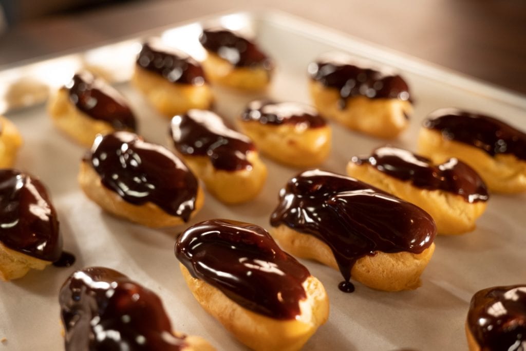 Sweet Pate a Choux used in Chocolate Eclairs Reloaded