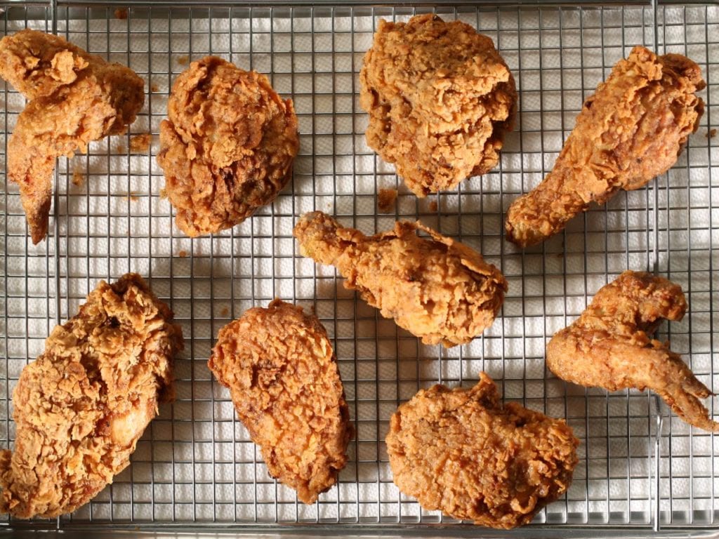 Fried Chicken from Good Eats Reloaded