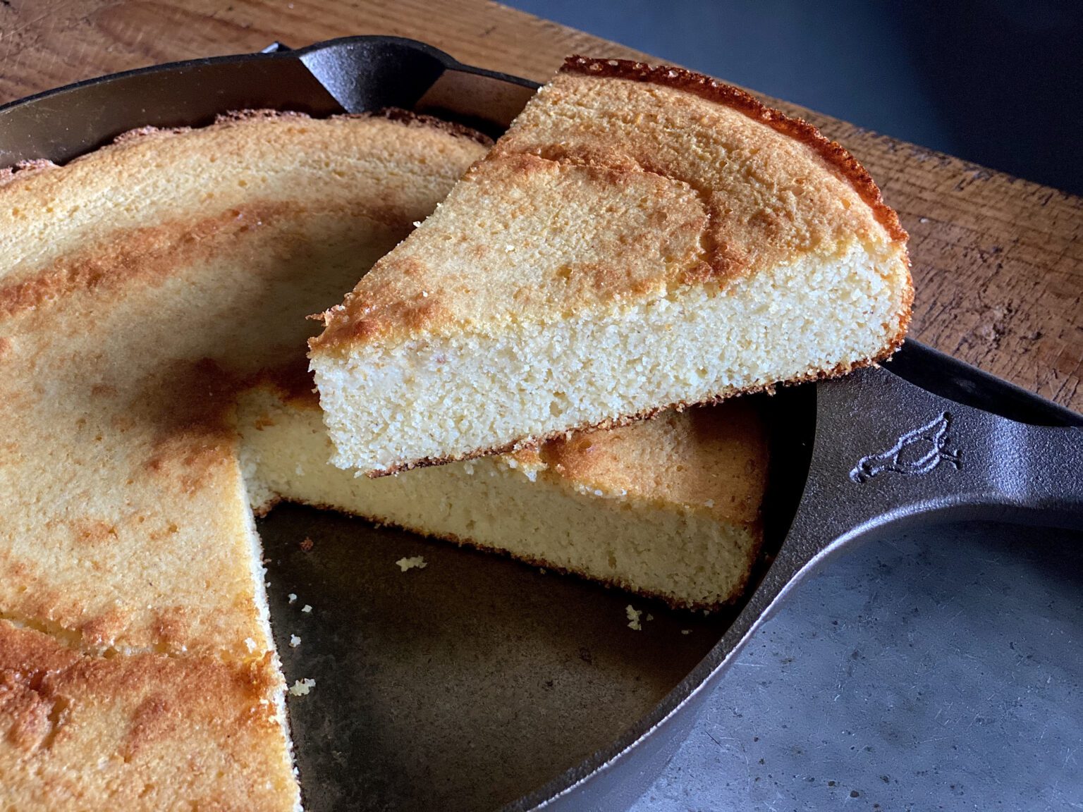 SouthernStyle Dutch Oven Hoecakes Recipe Alton Brown