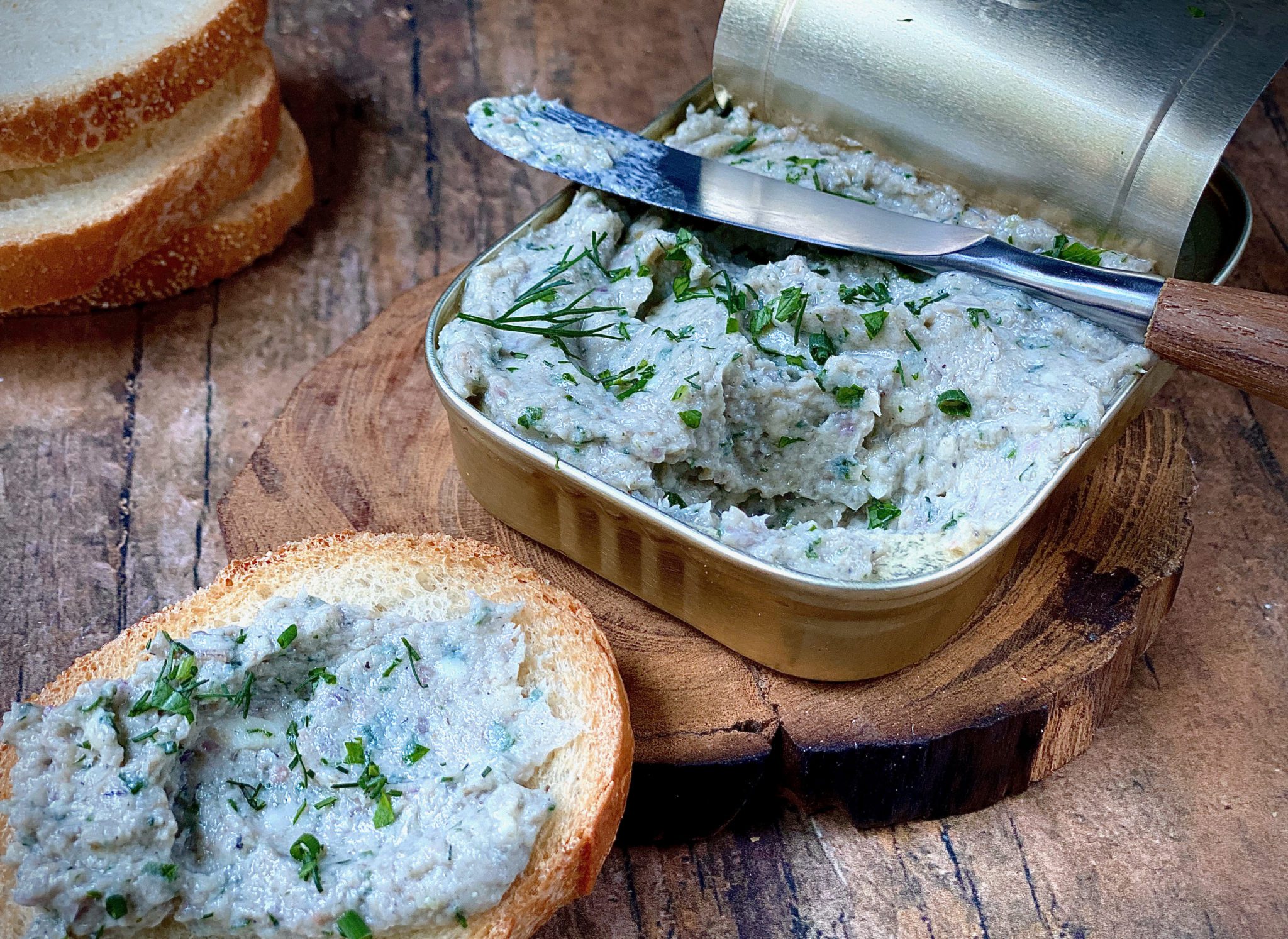 Easy FiveIngredient Sardine Dip Recipe Alton Brown