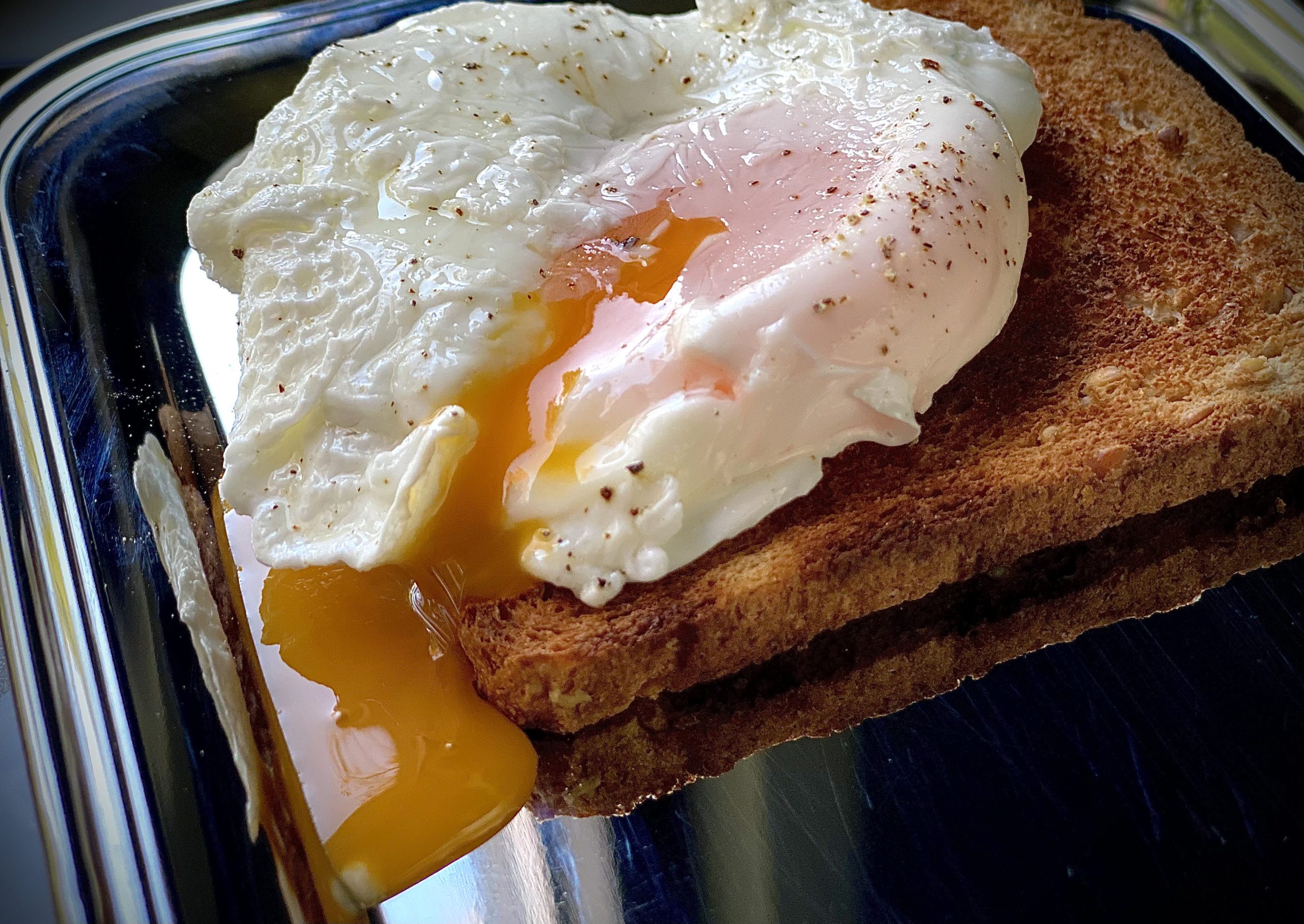 Poached Eggs - Alton Brown