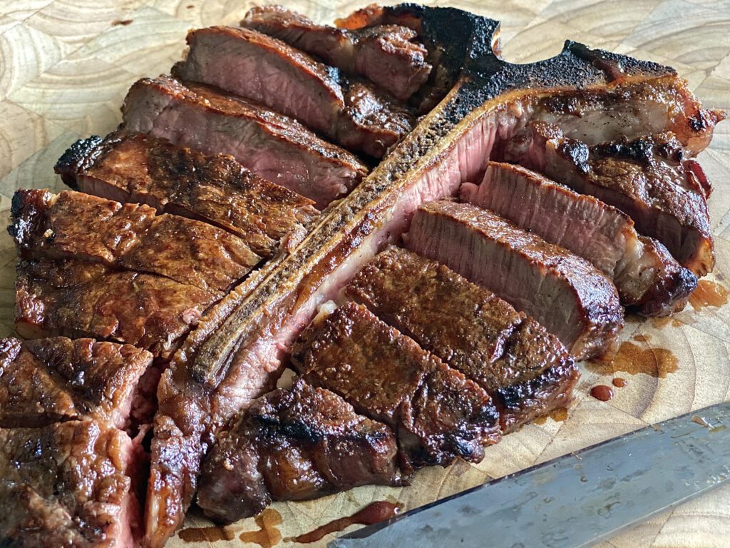 Dry-Aged Chimney Porterhouse - Alton Brown