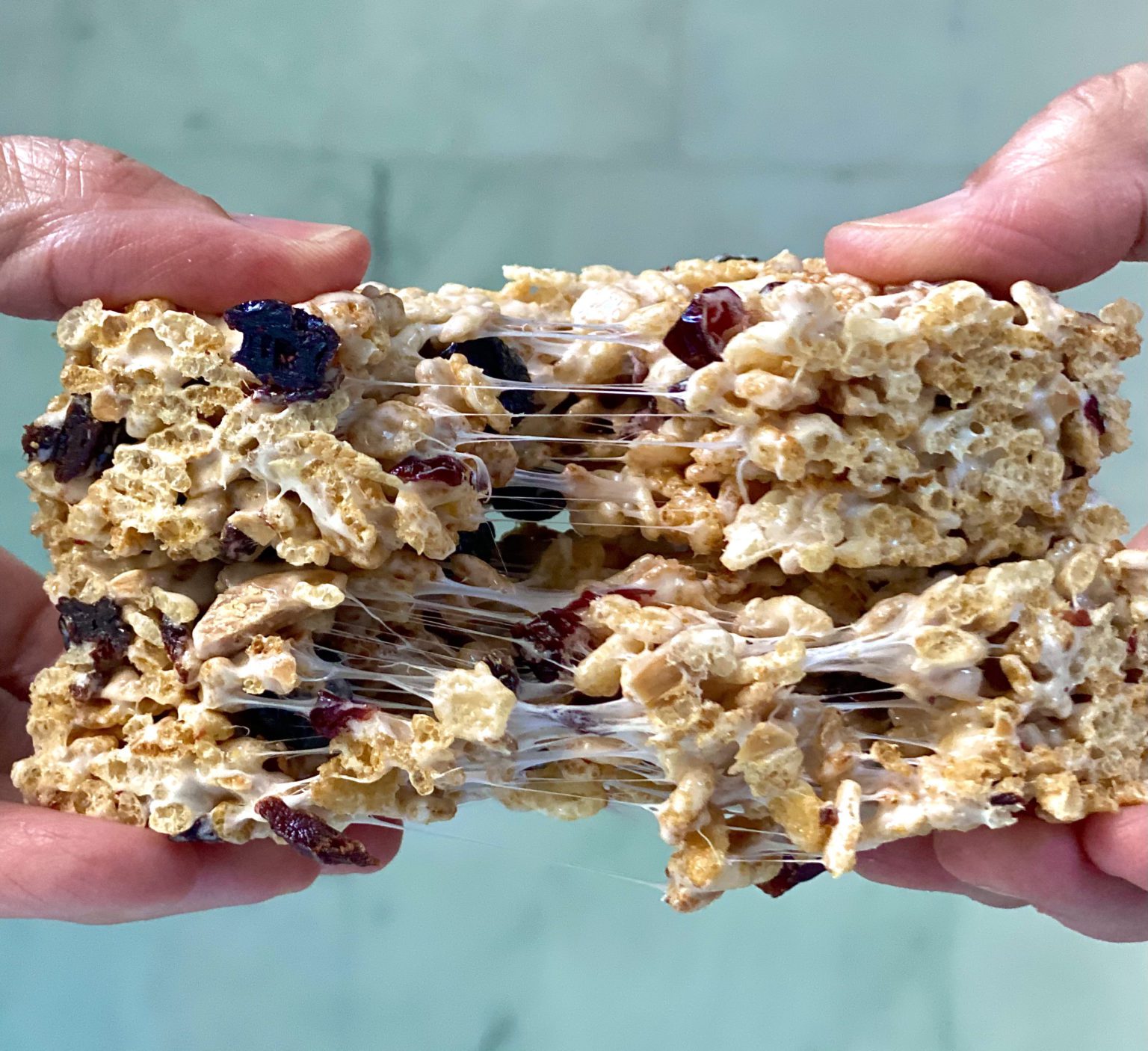 Brown Rice Crispy Bars s With Dried Fruit Recipe Alton Brown