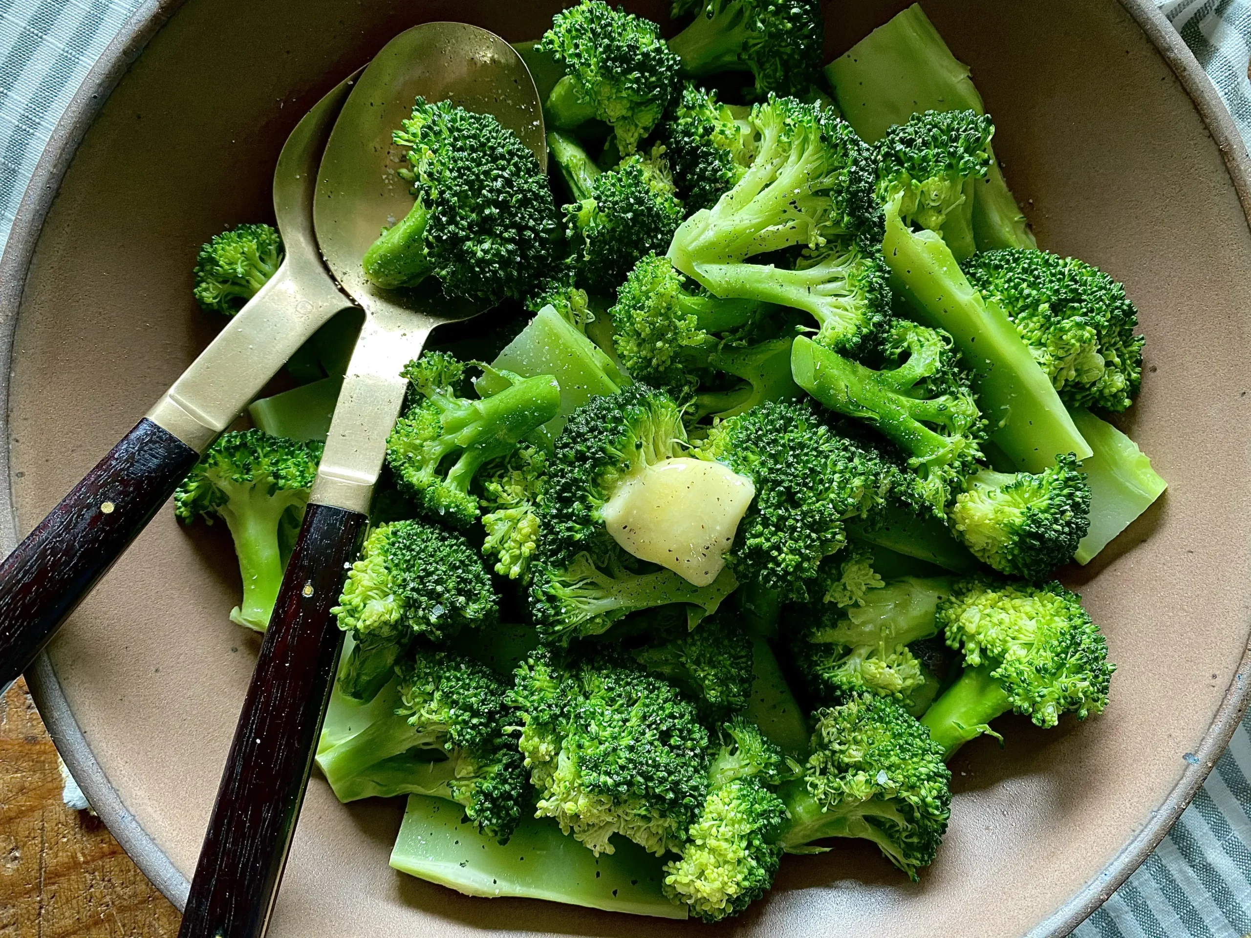 Pan-Steamed Broccoli