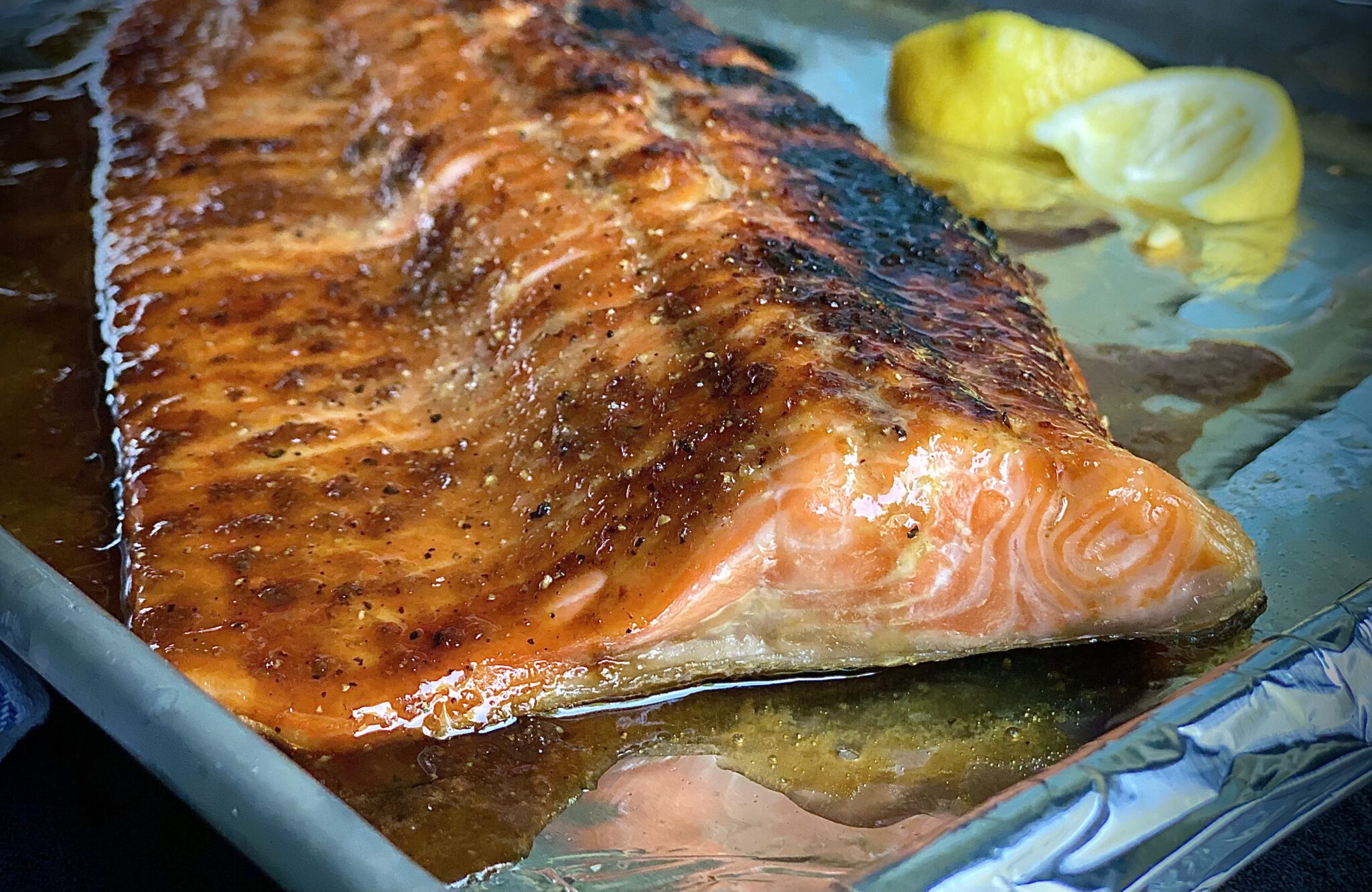 Perfectly Cooked King Salmon Fillet Recipe Alton Brown