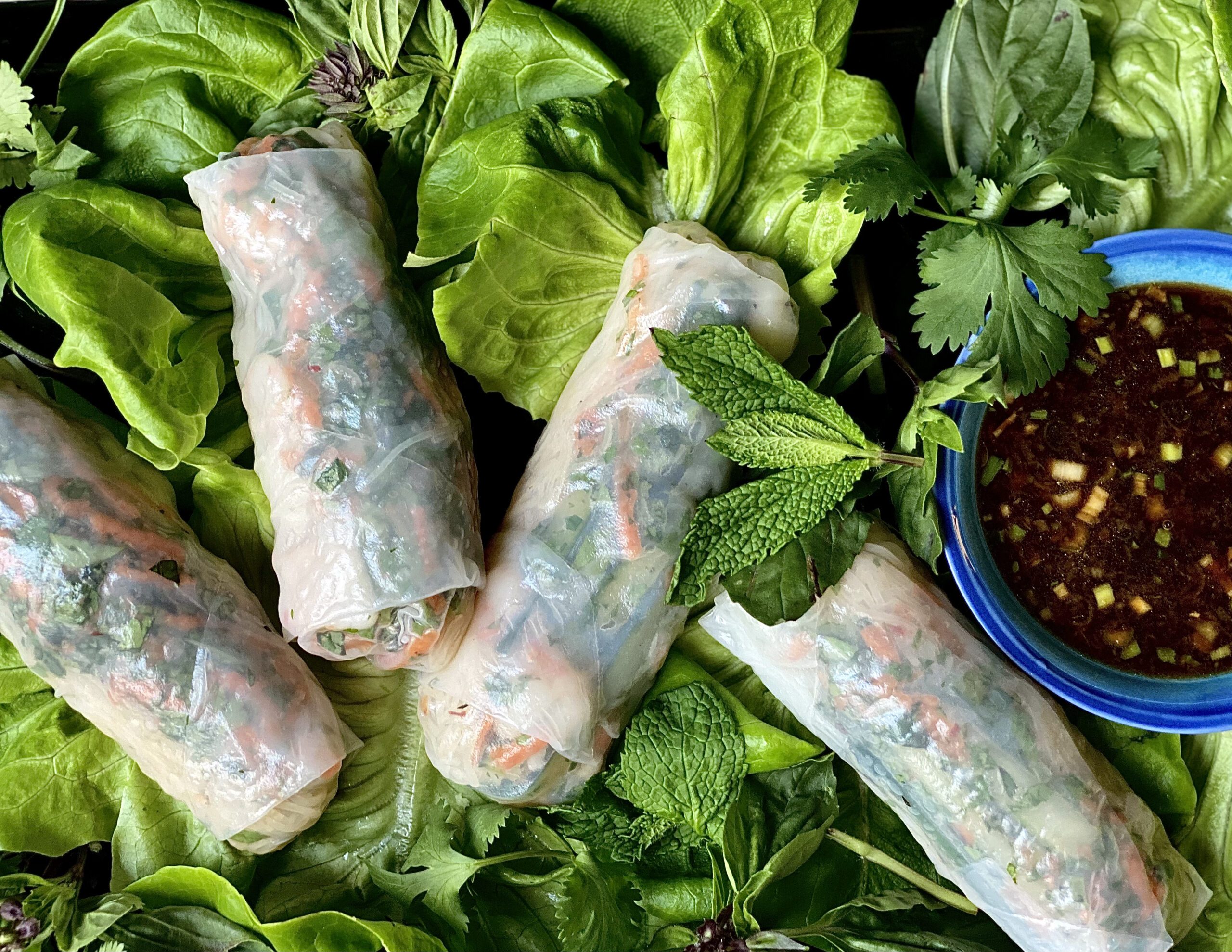 Thai Shrimp Spring Rolls
