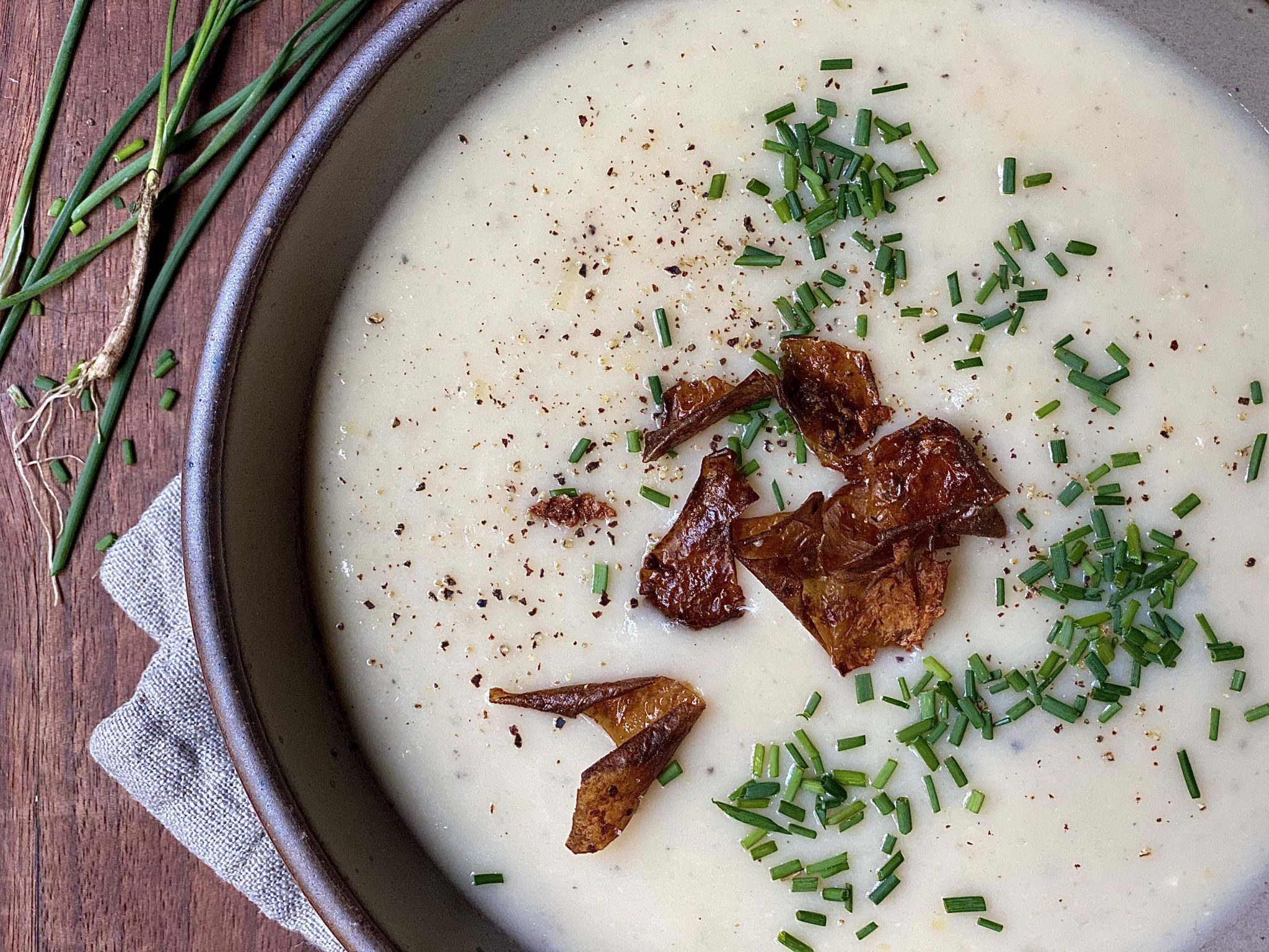 Leftover Baked Potato Soup Alton Brown