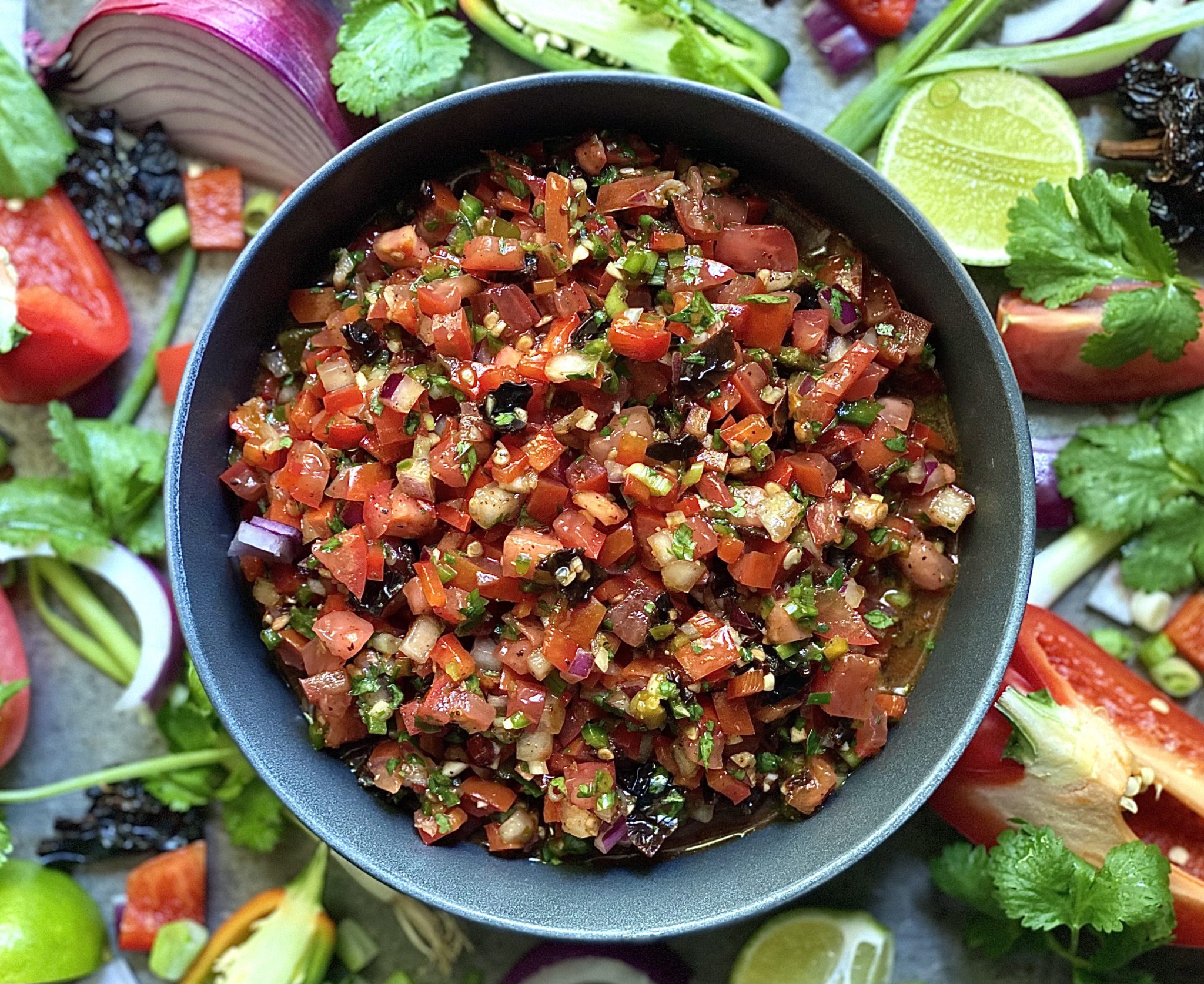 Salsa with Ancho Chiles Alton Brown