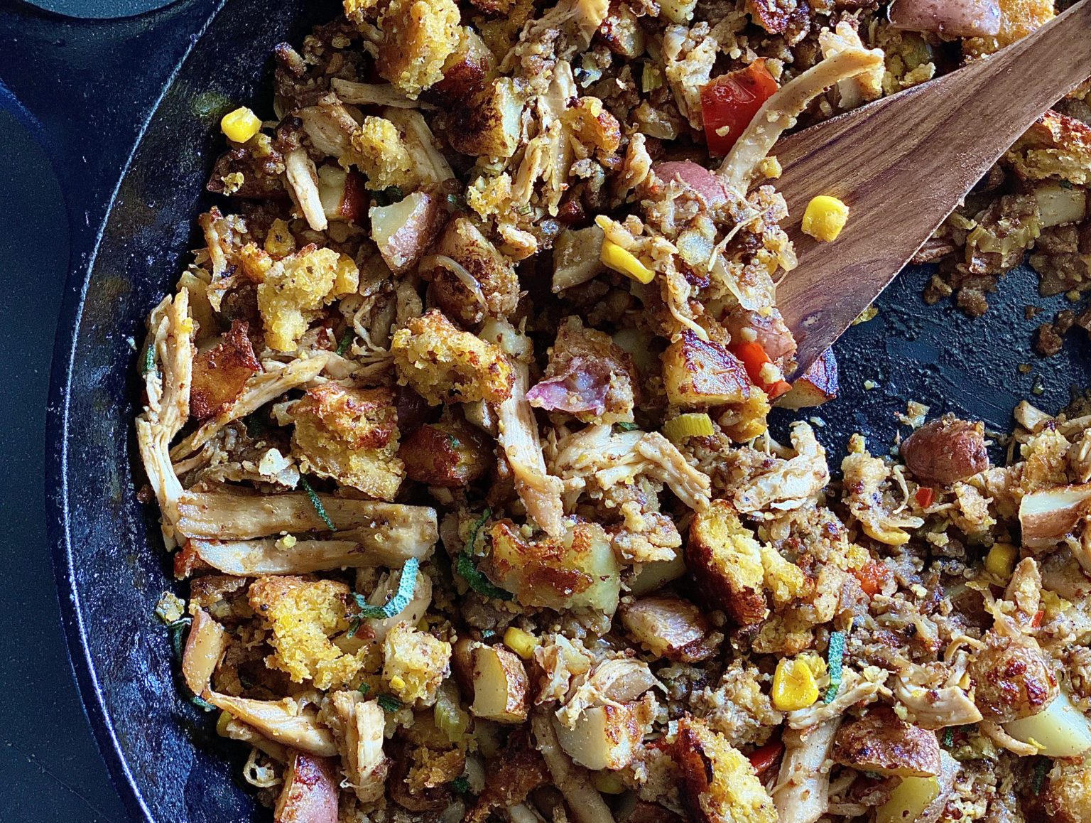 Savory Herb Popcorn Alton Brown