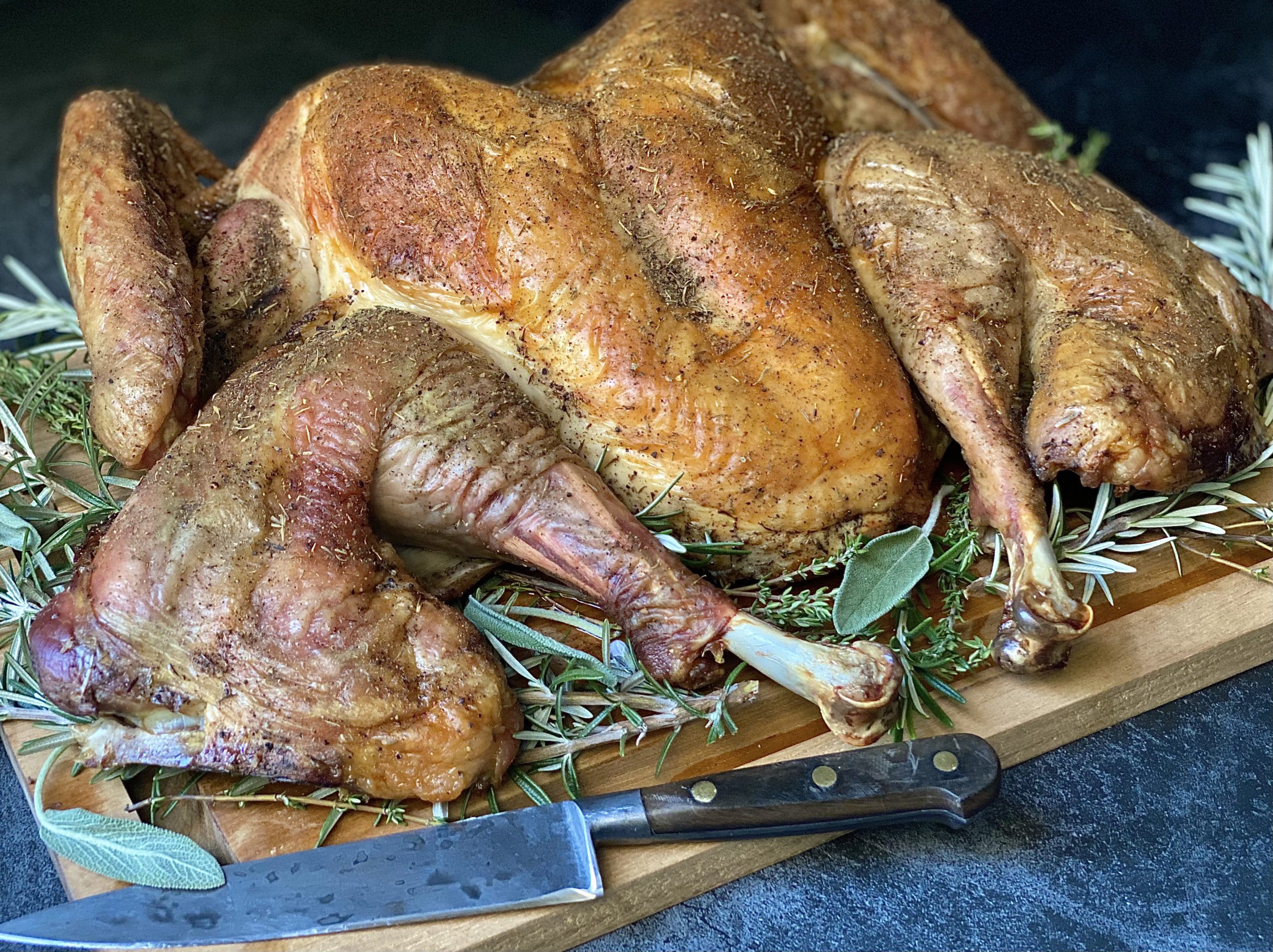 Spatchcocked Sheet Pan Turkey with Sage and Brown Butter Recipe, Food  Network Kitchen