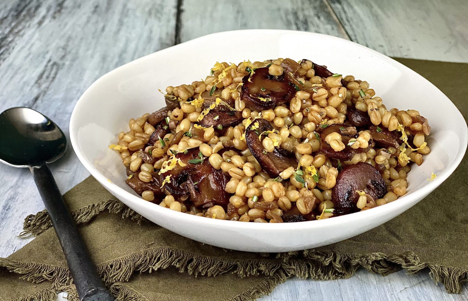 Wheat Berry Tapenade with Kalamata Olives Recipe Alton Brown