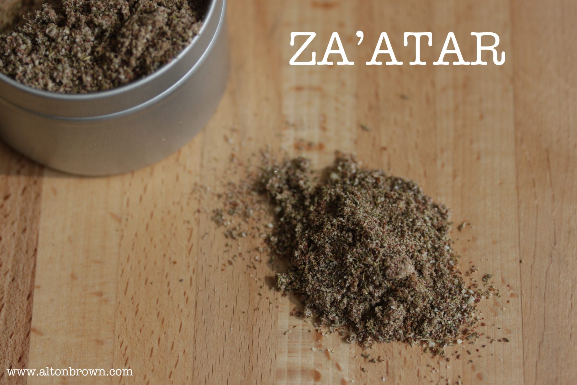 Za'atar Alton Brown