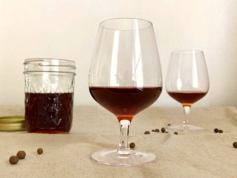 Homemade Allspice Dram Alton Brown