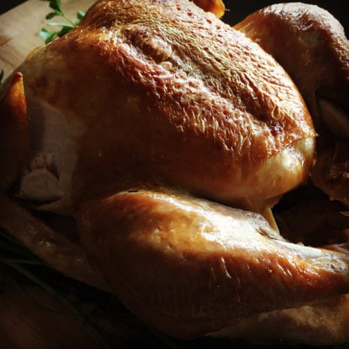 Good Eats Roast Thanksgiving Turkey Recipe Alton Brown