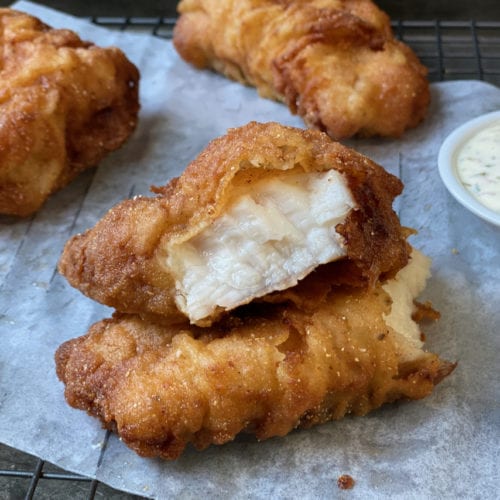 Southern Fried Catfish With A Cornmeal Crust Recipe Alton Brown