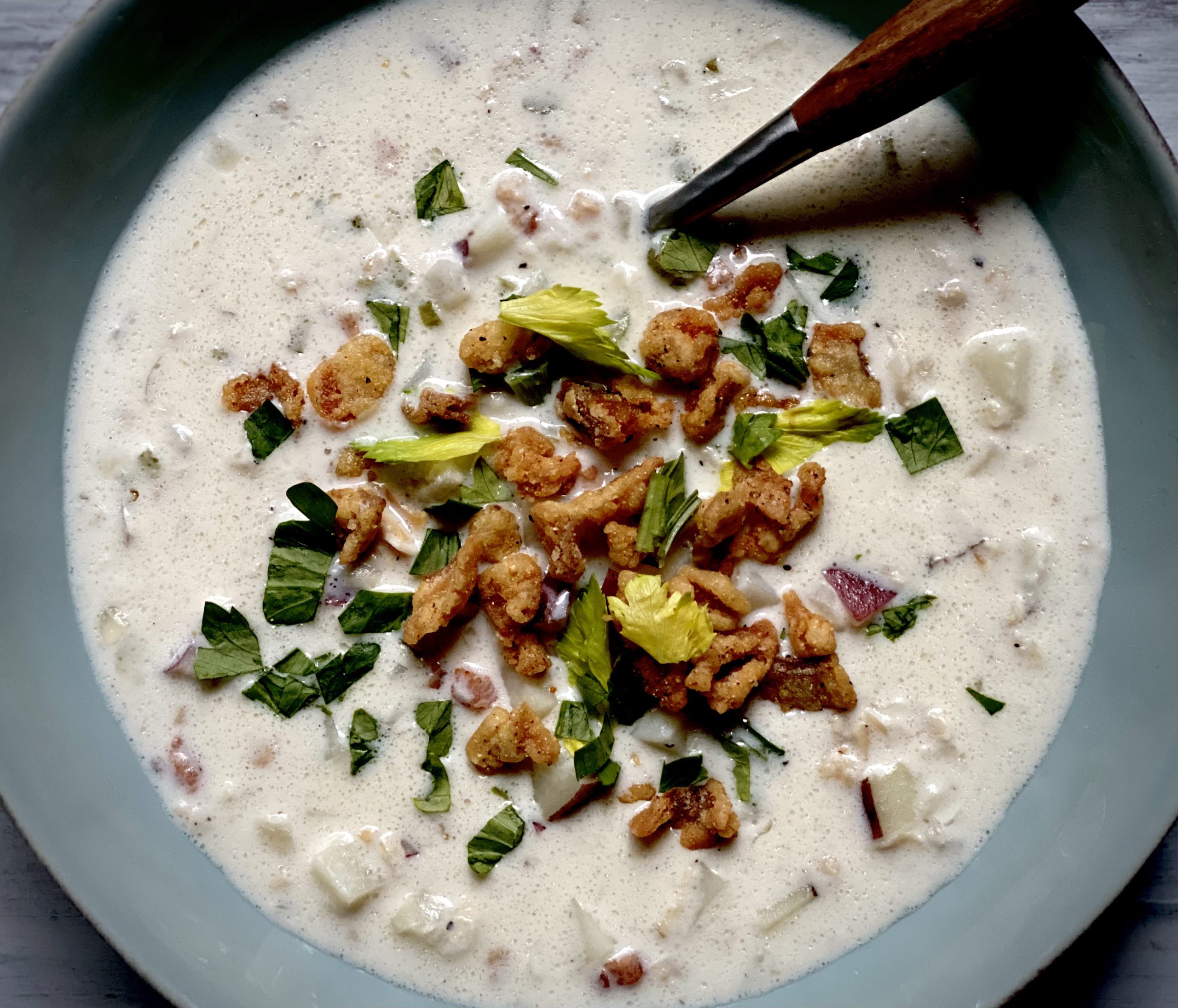 Clam Chowder Reloaded Recipe Great Recipe Alton Brown