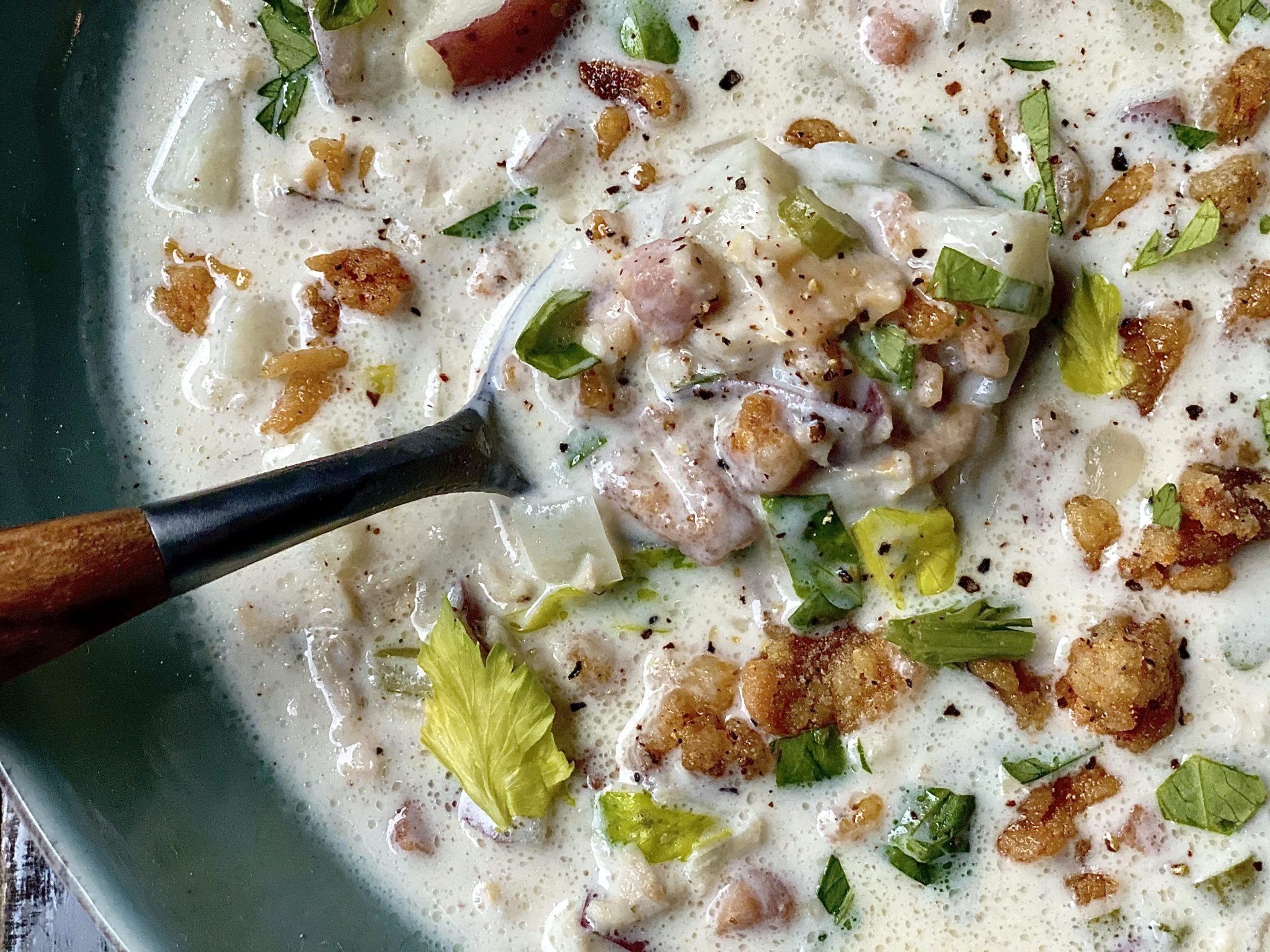 Clam Chowder Reloaded Recipe Great Recipe Alton Brown