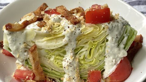 princess polly baby blue dress Wedge Salad with Blue Cheese Dressing