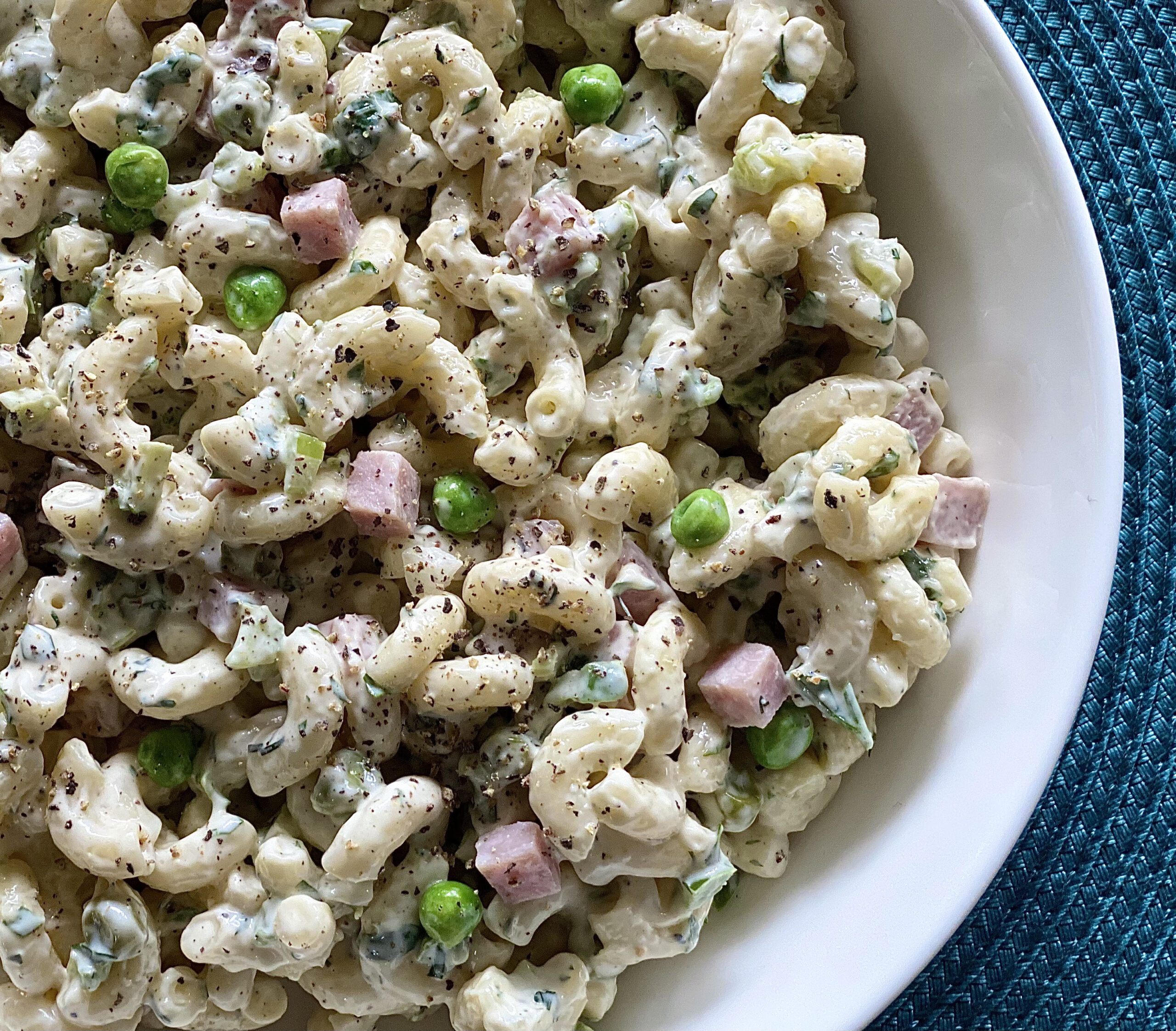 Macaroni salad Alton Brown